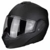 Scorpion Exo-Tech Helm Solid Schwarz Matt -Motorradzubehör 18 100 10v