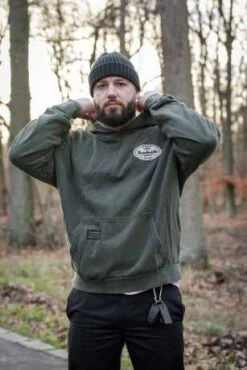 Thunderbike Hoodie Garage Olive Grün -Motorradzubehör 19 30 1194v 11
