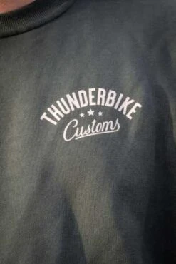 Thunderbike Sweater Genuine Customs Grün -Motorradzubehör 19 30 1434v 21