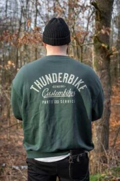 Thunderbike Sweater Genuine Customs Grün -Motorradzubehör 19 30 1434v 31