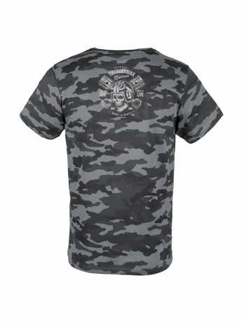 Thunderbike T-Shirt Bearded Skull Schwarz/grau 4 Thunderbike T-Shirt Bearded Skull Schwarz/grau – Bild 2