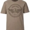 Thunderbike T-Shirt Vintage Wheel Braun