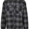 Thunderbike Flanellhemd Original Hellgrau/schwarz