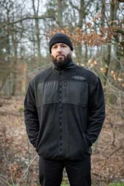 Thunderbike Fleecejacke Schwarz 10 Thunderbike Fleecejacke Schwarz -Motorradzubehör 19 40 1191v 11