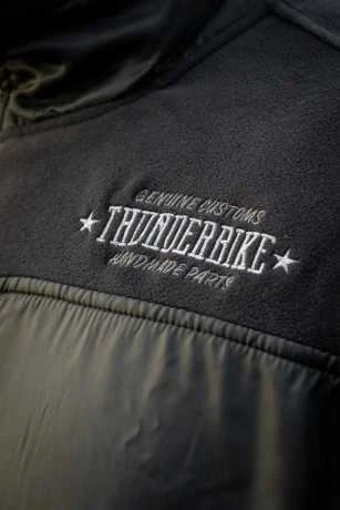Thunderbike Fleecejacke Schwarz 8 Thunderbike Fleecejacke Schwarz – Bild 6