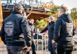 Thunderbike Softshell Hoodie Jacke New Custom -Motorradzubehör 19 60 1011a 4