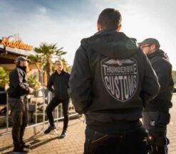 Thunderbike Softshell Hoodie Jacke New Custom -Motorradzubehör 19 60 1011a 5