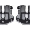Harley Davidson Defiance Obere Rocker Abdeckungen, Schwarz Cut 2 Harley Davidson Defiance Obere Rocker Abdeckungen, Schwarz Cut -Motorradzubehör 25700604 harley