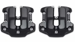Harley Davidson Defiance Obere Rocker Abdeckungen, Schwarz