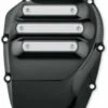 Harley Davidson Dominion Nockenwellenabdeckung Schwarz Mit Hilighted Slots -Motorradzubehör 25700722 tt6