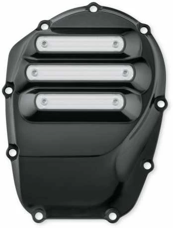 Harley Davidson Dominion Nockenwellenabdeckung Schwarz Mit Hilighted Slots 3 Harley Davidson Dominion Nockenwellenabdeckung Schwarz Mit Hilighted Slots