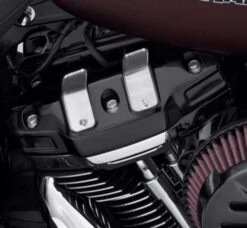 Harley Davidson Dominion Obere Rocker Box Covers Schwarz Contrast Cut -Motorradzubehör 25700779 24