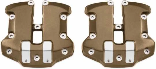 Harley Davidson Dominion Obere Rocker Box Covers Bronze Contrast Cut 3 Harley Davidson Dominion Obere Rocker Box Covers Bronze Contrast Cut