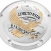 Harley Davidson Live To Ride Derby Deckel Gold&chrom -Motorradzubehör 25700961 tt5