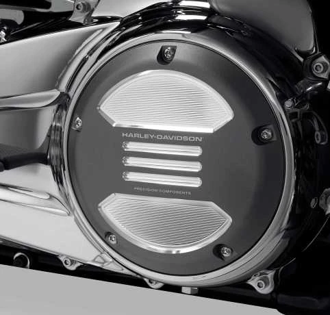 Harley Davidson Adversary Derby Deckel Grau 4 Harley Davidson Adversary Derby Deckel Grau – Bild 2