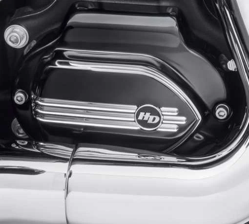Harley Davidson Defiance Getriebe Side Cover Schwarz Cut 3 Harley Davidson Defiance Getriebe Side Cover Schwarz Cut – Bild 2