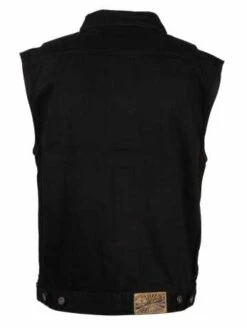 Motorcycle Storehouse Denim Weste Schwarz -Motorradzubehör 300074v 2