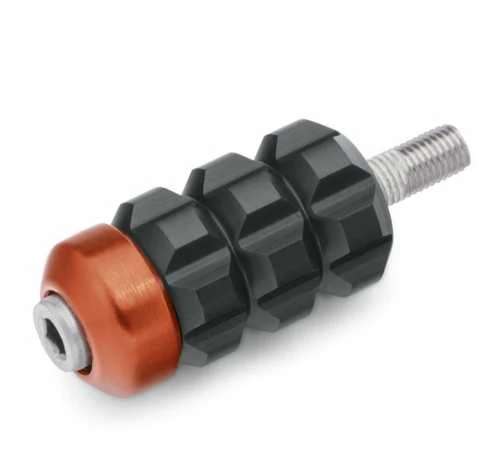 Harley Davidson Dominion Schaltrasten Zierblende Orange Gebürstet 4 Harley Davidson Dominion Schaltrasten Zierblende Orange Gebürstet – Bild 2