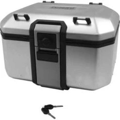 Moose Racing Terra Top Case 48 Liter Silber