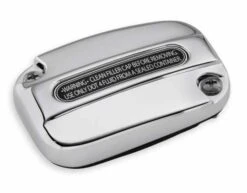 Harley Davidson Kupplungs-Master Cylinder Cover Vorne, Chrom