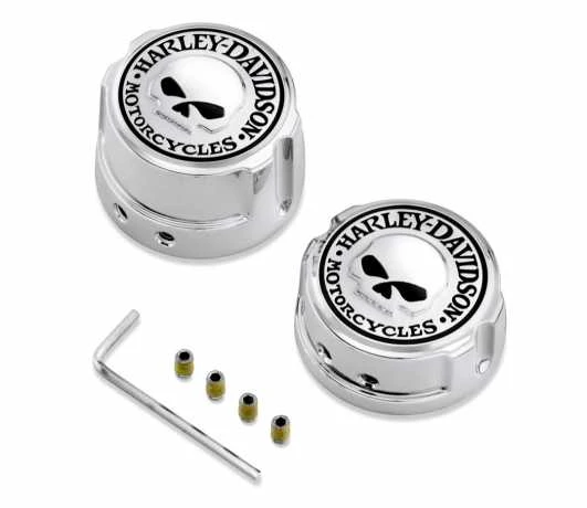Harley Davidson Mutternkappen Für Hinterachse Willie G Skull 3 Harley Davidson Mutternkappen Für Hinterachse Willie G Skull