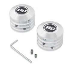 Harley Davidson Defiance Achsmutter Cover Vorne Chrom