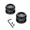 Harley Davidson Dominion Achscover Vorne Schwarz -Motorradzubehör 43000124 12