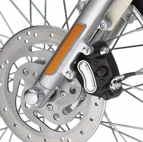 Harley Davidson Bremssatteleinsatz Classic Chrom 4 Harley Davidson Bremssatteleinsatz Classic Chrom – Bild 2