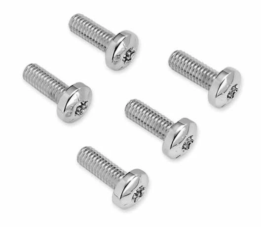 Harley Davidson Schrauben-Kit Für Bremsscheibe Vorn, Chrom 3 Harley Davidson Schrauben-Kit Für Bremsscheibe Vorn, Chrom
