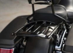 Harley Davidson Abnehmbarer Air Wing Gepäckträger Für Doppelsitzbank Schwarz -Motorradzubehör 50300008a 4