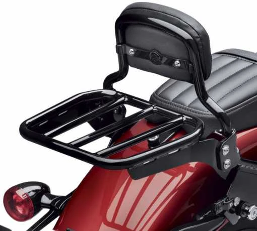 Harley Davidson Sport Gepäckträger Für HoldFast Sissy Bars Schwarz 4 Harley Davidson Sport Gepäckträger Für HoldFast Sissy Bars Schwarz – Bild 2