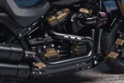Harley Davidson Dominion Fahrer Fußrasten Bronze -Motorradzubehör 50500873 3