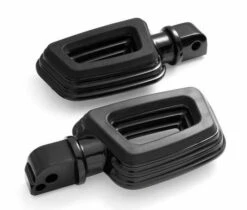 Harley Davidson Empire Sozius Fußrasten Schwarz