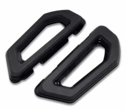 Harley Davidson Empire Sozius Trittbretter Schwarz