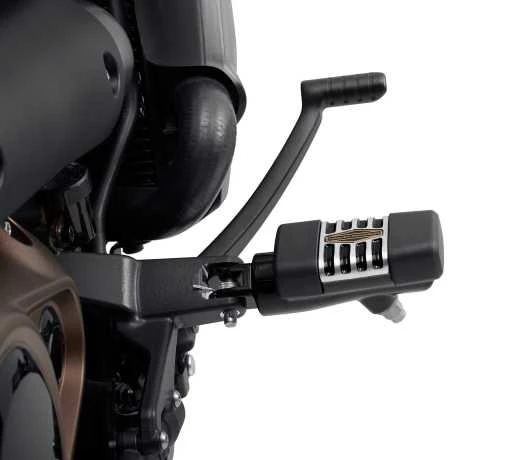 Harley Davidson Fahrer Fußrasten 66 Collection Schwarz 4 Harley Davidson Fahrer Fußrasten 66 Collection Schwarz – Bild 2