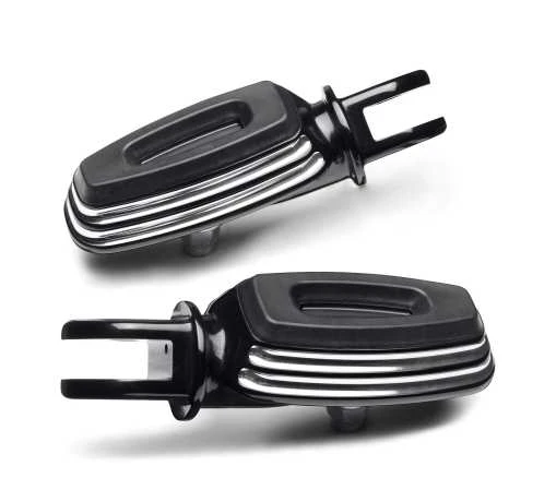 Harley Davidson Empire Fahrer Fußrasten Schwarz Cut 3 Harley Davidson Empire Fahrer Fußrasten Schwarz Cut