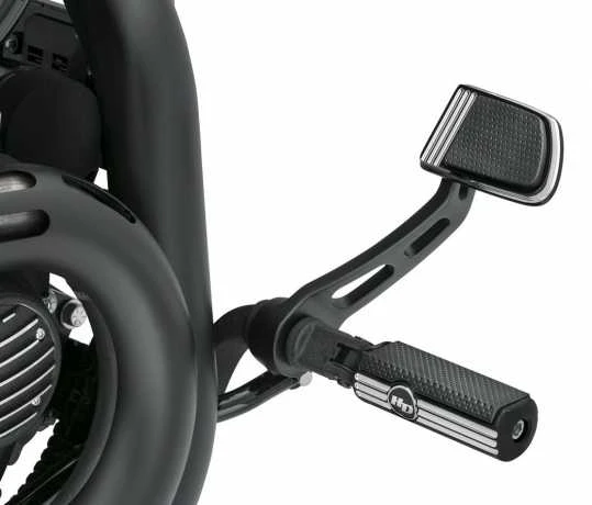 Harley Davidson Defiance Bremspedal Pad Klein Schwarz Cut 4 Harley Davidson Defiance Bremspedal Pad Klein Schwarz Cut – Bild 2