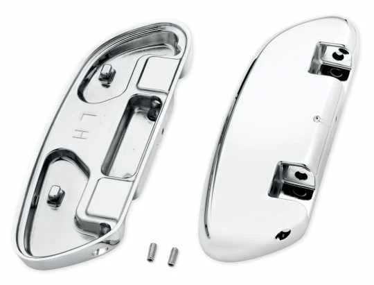 Harley Davidson Swept Wing Sozius Trittbrettwannen Glatt Chrom 3 Harley Davidson Swept Wing Sozius Trittbrettwannen Glatt Chrom
