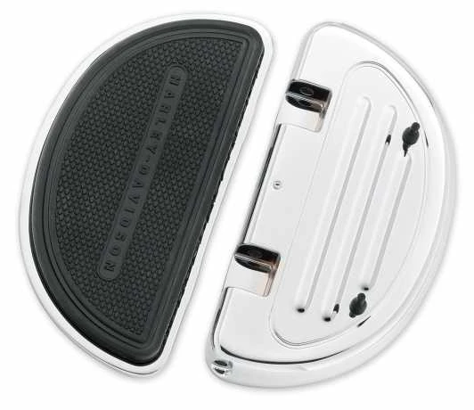 Harley Davidson Half-Moon Sozius Trittbrettwannen Chrom 3 Harley Davidson Half-Moon Sozius Trittbrettwannen Chrom