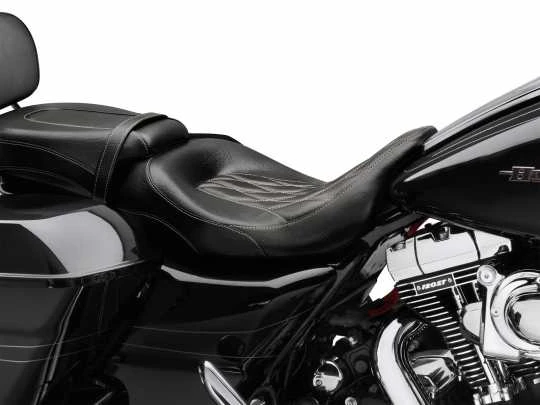 Harley Davidson Low-Profile Solo Sitz 15" Diamond Schwarz 4 Harley Davidson Low-Profile Solo Sitz 15" Diamond Schwarz – Bild 2