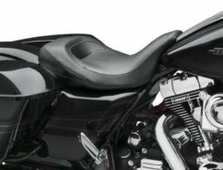 Harley Davidson Low-Profile Solo Sitz Vinyl Glatt 15" -Motorradzubehör 52000249 3