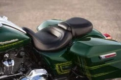 Harley Davidson Low-Profile Solo Sitz Vinyl Glatt 15" -Motorradzubehör 52000249 5