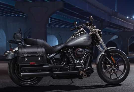 Harley Davidson Sundowner Sitz 15" Vinyl Schwarz 5 Harley Davidson Sundowner Sitz 15" Vinyl Schwarz – Bild 3