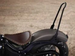 Harley Davidson Bobber Solo Sattel Leder Braun -Motorradzubehör 52000381 4
