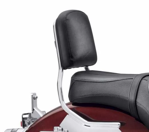 Harley Davidson Sozius Rückenpolster Mid-Sized Smooth Schwarz Vinyl 4 Harley Davidson Sozius Rückenpolster Mid-Sized Smooth Schwarz Vinyl – Bild 2