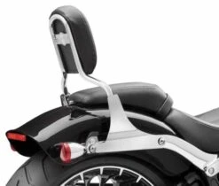 Harley Davidson Low Mini-Medallion Style Sissy Bar Bügel Chrom -Motorradzubehör 52540 09a harley21