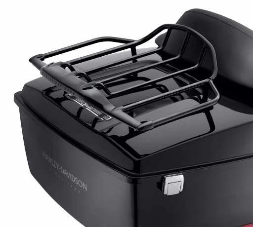 Harley Davidson Air Wing Tour-Pak Gepäckträger Schwarz 4 Harley Davidson Air Wing Tour-Pak Gepäckträger Schwarz – Bild 2