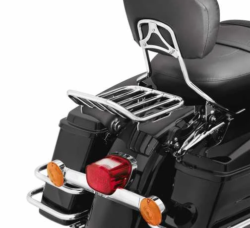 Harley Davidson Abnehmbarer Gepäckträger Für Doppelsitzbank Chrom 4 Harley Davidson Abnehmbarer Gepäckträger Für Doppelsitzbank Chrom – Bild 2