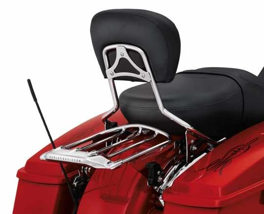 Harley Davidson Abnehmbarer Air Wing Gepäckträger Für Doppelsitzbank Chrom 4 Harley Davidson Abnehmbarer Air Wing Gepäckträger Für Doppelsitzbank Chrom – Bild 2