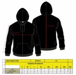 West Coast Choppers Zip Hoodie Por Vida Aramid Schwarz -Motorradzubehör 559890v size